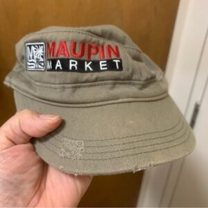 Olive Green district thread Cap Hat unisex Maupin Market